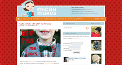 Desktop Screenshot of micahmakes.com